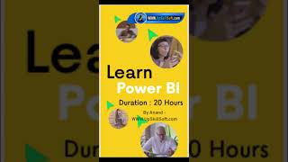 Power BI Online Training @ www.UpSkillSoft.com