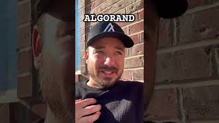 Algorand, let’s go #algorand #algo #crypto #bitcoin #algorandprice