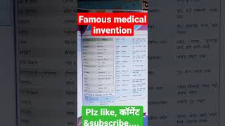 ####  famous medical inventions......