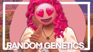 OKAY PINK HAIR QUEEN! | The Sims 4 Random Genetics Challenge