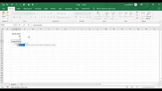 Today Function in Excel