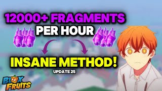 *BEST* METHOD TO GET FRAGMENTS | BLOXFRUITS | UPDATE 25