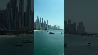 The Ride over Boats 🛥 #4ktravelvideo #dubai #shorts