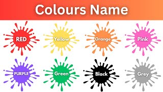 Learn Colors for Kids🌈 | Fun & Easy Color Names Learning Video | Colors name in English | Kids vocab