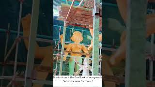 Ganesh making#viralshorts #youtubeshorts #ganeshchaturthi #trendingshorts @nikhilmakings