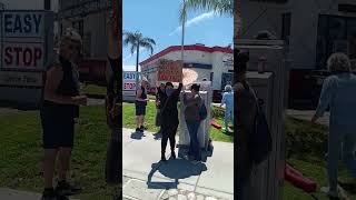 NO KINGS PROTEST #nokings #trump #protest #protest2025 #nokingsprotest