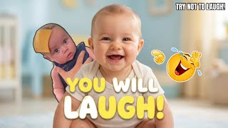 Funniest & Cutest Baby Reactions Ever 😍🤣 Try Not To Laugh!