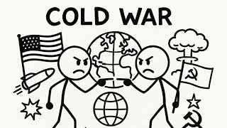 Cold War | Stickman Animation -HistoryByRee #coldwar #history #funny #shorts #art 