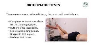 LUMBAR DISC PROLAPSE AND OSTEOPATHY