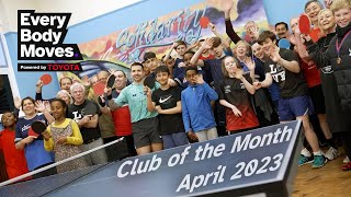 Brighton Table Tennis Club - Club of the Month - April 2023