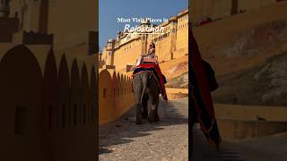 Must Visit Places in Rajasthan 🦚✨🕊️