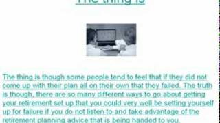 Finding All Of The Retirement Planning Advice The You Can Find