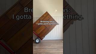Breaking News: I gotta paint something 👀 #furnitureflip #dresser #makeover