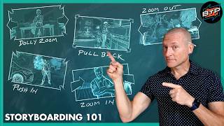 プロのようにカメラの動きをストーリーボードに組み込むための秘密