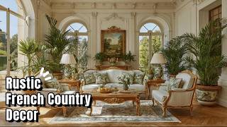 Cozy Rustic French Country Decor Ideas | Elegant Farmhouse Style with Vintage Touches & Weathered ..