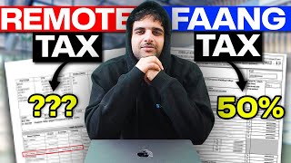 Taxes I pay as a remote software developer vs a FAANG job
