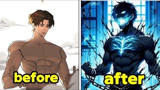 من تجربة مرعبة إلى قوة لا تُقهر، تبدأ أسطورة مرعبة تهز عالم المانهوا.