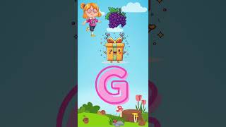 G for Girl | alphabet for kids | phonics song | english alphabet | एबीसीडी #abcd #shorts #ytshorts