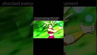 The second awakening of Ultra Instinct shocked everyone in the tournament #goku