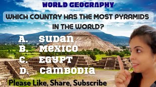 World Geography Quiz, Geography GK Questions, and answers#gkforcompetitiveexams#quiz