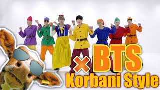 BTS group dances to Korbani Style in epic mashup video