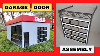 Overhead garage door 1/10 Scale Assembly.