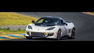 Side-by-side lap comparison: Evora GT @ Sonoma