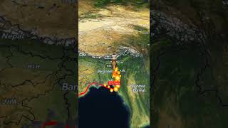 Delhi Sultanate From 1206 to 1526 #empire #delhisultanat #india#pakistan#history#animation#map#dubai