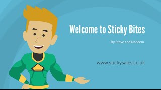 Free Sales Training Video: Welcome to Sticky Bites Sales Training Video