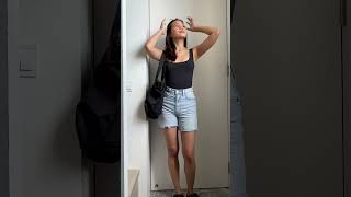 5-MINUTE OUTFITS: DAY 1/30 🌞 #ootd #outfitideas #outfitinspiration #aritzia #fashion #summeroutfits