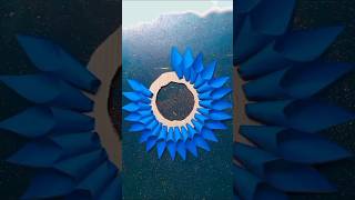 unique wall hanging craft🎀#sorts#youtubeshorts #diy#homemadepapercraft #viralvideo #paperwallcraft
