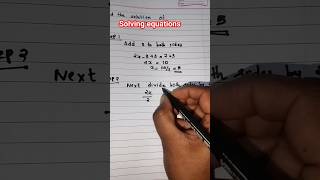 equations #learning #maths #highmarks #shorts #linearequations #solutions