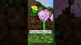 Painting all of MINECRAFT - Allium flower!