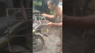 DIY motorcycle cargo for micro business #smallbusiness #streetfoodbusiness #plslikesubscribe ty