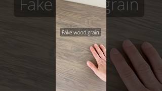 Faker! PAINT faux WOOD GRAIN!😉         #shorts #diy #home #painting #furnituremakeover #viralvideo