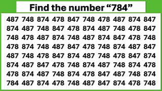 Super Fun Challenge! Find the Hidden Number Now!#findthehiddennumber