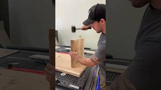 How to distress modern wood for rustic table.
