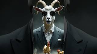 "The Goatfather: Bollywood's Farm Villain!" #goatcomedy#goat #funnyfarmanimal