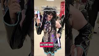 when nobody's cosplays match #cosplay