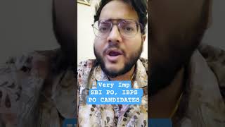 ये गलती मत करिए ❌️ Know These 2 Imp Information for SBI, IBPS PO Before Exam This Year 🙏🙏🙏