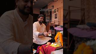 Ganesh Chaturthi celebrations with love and devotion. #shorts