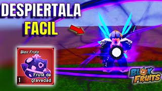 COMO DESPERTAR TU FRUTA GRAVEDAD FACIL Y RAPIDO / Blox Fruits