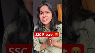 SSC Protest 😡.. #ssc #sscreforms #examjourney #sscprotest