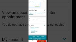 Found score report in Pearson vue exam