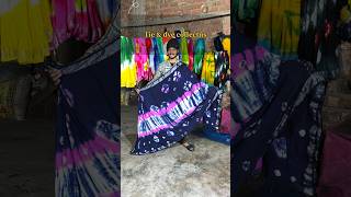 Tie and dye collections || bandhani saree manufacturer #wholsalesaree #madurai #bandhanicollection