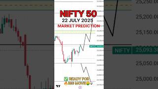 Nifty prediction for tomorrow 22 July Tuesday | Tomorrow Market Prediction #nifty #niftyprediction