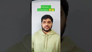 MLC ELECTION apply date extended