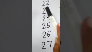 NUR MATH COUNTING 1 TO 50