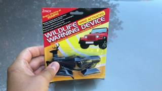 Deer Whistles, a $5 investment that could save you big $.