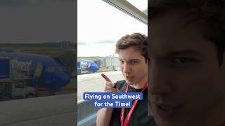初めてサウスウエスト航空に乗ります！